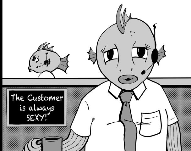 Customer is Always Sexy